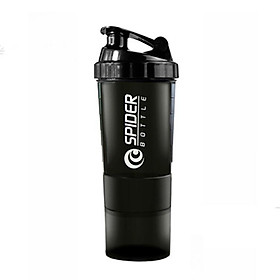 Bình Lắc Tập Gym Shaker 3 Ngăn Cao Cấp Dung Tích 500ml