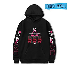 Áo Hoodie dài tay UNISEX SQUID GAME / Trò chơi con mực Hottrend đủ size SP bán chạy