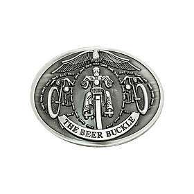 (Toponeto) Metal Beer Head Belt Party Funny Bottle Buckle Belt Buckle Beer Holder