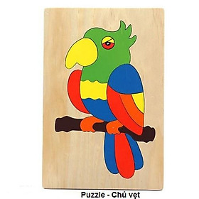 Bộ tranh ghép các loài động vật | Puzzle Animal 16x24cm - PHẦN 1