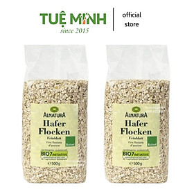 500gr yến mạch nguyên chất hafer flocken loại cán dẹt - nhập khẩu từ đức