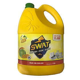 Nước Rửa Chén Swat Chanh 4KG