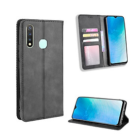 Bao da Vivo Y19 Flip Wallet Leather dạng ví đa năng