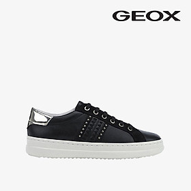 Giày Sneakers Nữ GEOX D Pontoise D - BLACK LT GOLD - 35