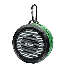 Loa Bluetooth không dây Camason loa siêu trầm di động ngoài trời Boombox stereo Sound box chất lượng cao có mic Color: Green