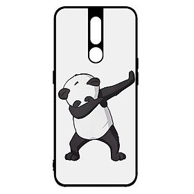 Ốp lưng dành cho điện thoại Oppo F11 Pro Panda Tạo Dáng - Hàng Chính Hãng