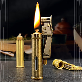 Mua Hộp Qụet Bật Lửa Xăng Bấc Đá Đồng YBNEW Thiết Kế Đẹp Độc Lạ Nhỏ Gọn Tiện Lợi