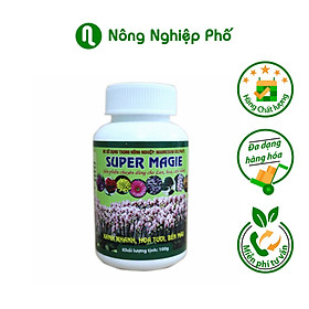 Mua LỌ 100 GRAM - PHÂN BÓN TRUNG LƯỢNG SUPER MAGNISAL - PHÂN BÓN CHUYÊN CHO HOA LAN  HỒNG  MAI  BONSAI
