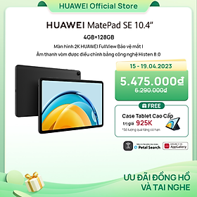 Mua Máy tính bảng Huawei MatePad SE | Màn hình 2K HUAWEI FullView Bảo vệ mắt | Âm thanh vòm tinh chỉnh bằng công nghệ Histen 8.0 | Siêu thiết bị | Hàng Chính Hãng