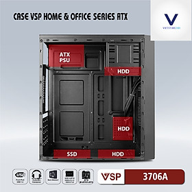 Mua Case VSP 3706A (Chuẩn ATX) - Hàng chính hãng