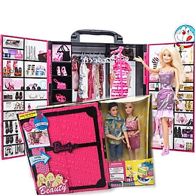 Mua Đồ chơi ĐỘC: Búp bê Ken Barbie và tủ đồ phụ kiện thời trang