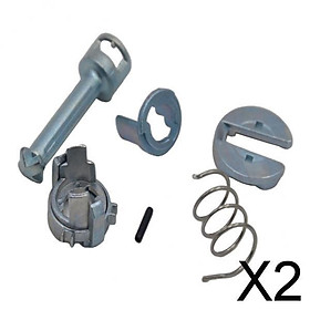 2xFor BMW E46 Front Door Lock Barrel Repair Kit Tool Kit 1998 07 [L / R] 45MM