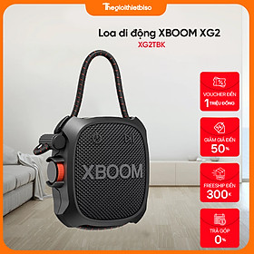 Mua  GIÁ TẠI KHO  Loa Bluetooth di động LG XBOOM GO XG2TBK Chất âm vượt giá thành - Hàng chính hãng LG