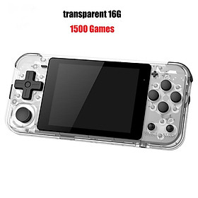 Powkiddy Q90 Handheld Console 3 inch màn hình IPS System Trò chơi hệ thống mở 16 Trò chơi mô phỏng Retro PS1 Kids Quà tặng 3D Trò chơi mới