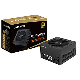 Nguồn máy tính GIGABYTE GP-P750GM 750W 80 PLUS - Hàng Chính Hãng