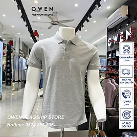 Áo Polo nam Owen chất Cotton thấm hút mồ hôi thoáng mát Mã APV231360