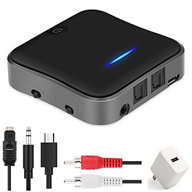 Bộ Thu Phát Audio Bluetooth APTX V5.0 2 Trong 1 Chuyển Đổi Không Dây RCA/SPDIF/3.5mm jack Aux B19