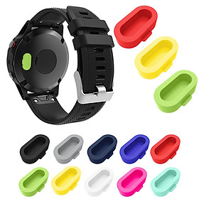 Mua Bộ 10 Nút Che Cổng Sạc Chống Bụi Chống Nước cho Đồng Hồ Garmin Fenix / Forerunner / Instinct / Vivoactive / Vivomove / Venu / Approach / Epix - Hàng Chính Hãng