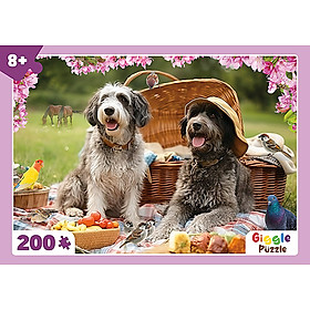 Bộ Tranh Ghép Xếp Hình 200 miếng, Xếp hình - Puzzle - Nguyễn Trắc