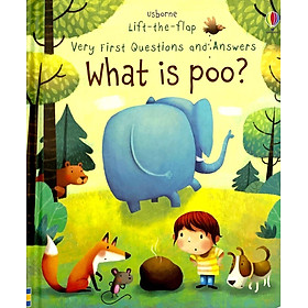 Sách Usborne What is poo?