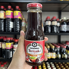 Sốt Teriyaki Thick Kikkoman Đậm Đặc chai thủy tinh 290G - Không phẩm màu