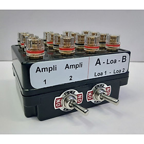 Mua Hộp Chia Loa - 2Ampli ra 1Loa