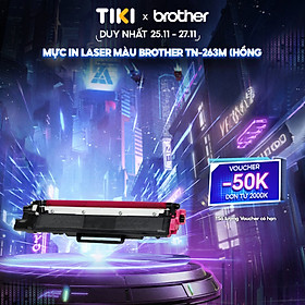 Mua Mực in laser màu Brother TN-263M (hồng) cho máy in HL-L3230CDN/ DCP-L3551CDW/ MFC-L3750CDW - Hàng chính hãng