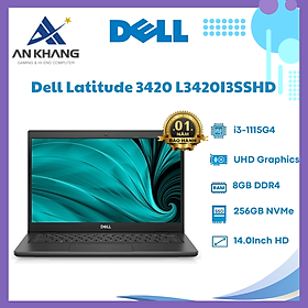 Mua Laptop Dell Latitude 3420 ( L3420I3SSHD ) | Intel Core i3-1115G4 | RAM 8GB | 256GB SSD | Intel UHD Graphics | 14 inch HD | Fedora | 1Yr - Hàng Chính Hãng - Bảo Hành 12 Tháng