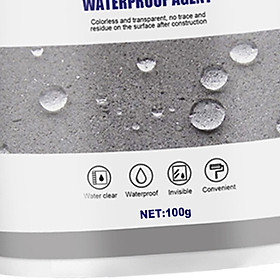 Waterproof Sealant Invisible Paste Sealant Coating, Brush Anti Leakage Agent Repair Tools Sealer Glue for Bathroom Toilet House Floor Tiles