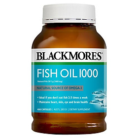 Dầu Cá Blackmores Fish Oil 1000 Mg Hộp 400 Viên