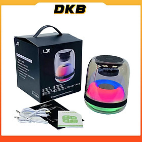 Mua Loa Bluetooth DKB L30  Loa không dây Thế hệ mới  Công suất lớn  Led RGB đổi màu  Âm Thanh vòm  Pin Trâu Thiết Kế Cực Đẹp  bảo hành lỗi 1 đổi 1 - Hàng Chính Hãng