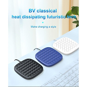 Mua Đế sạc không dây dệt tản nhiệt hãng BASEUS BV 10W/7.5W