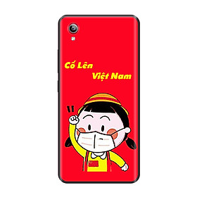 Ốp lưng Viền Dẻo TPU cho điện thoại VIVO Y91C Cổ Vũ Cố Lên Việt Nam