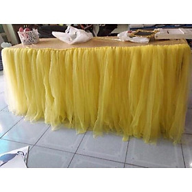 Mua BỘ Khăn Quây Bàn Trang Trí Sinh Nhật ( Đã tết và may sẵn