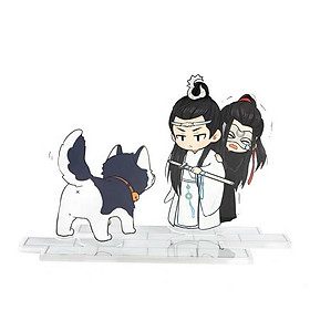(GO) Standee Ma Đạo Tổ Sư Lam Vong Cơ Ngụy Vô Tiện unoff Tượng Acrylic Anime mica phim trần tình lệnh