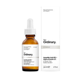 Tinh chất trắng da, thâm nám, chống lão hoá The ordinary Ascorbic Acid 8% Alpha Arbutin 2%