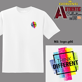 THINK DIFFERENT, mã logo-g66. Áo thun nam nữ siêu đẹp, form unisex. Áo phông GOKING hàng hiệu, quà tặng cao cấp cho gia đình, cặp đôi, lớp nhóm, doanh nghiệp