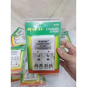 Mua Sạc Pin đa năng Jiabao A612 - sạc cho pin 2A 3A và pin vuông 9V - Hàng chính hãng