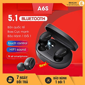 Mua Tai nghe Bluetooth Gaming Mã A6S  Pin 5 tiếng  Giá rẻ  Bass mạnh  âm thanh 5.1  Bảo Hành 1 đổi 1