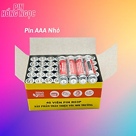 Hộp 40 Viên Pin Con Thỏ AA và AAA 1,5V Chính Hãng