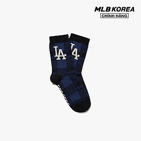 MLB - Vớ cổ cao họa tiết caro Check 3ASOM0516-07INS