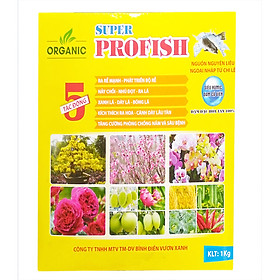 Phân cá hữu cơ - Super Profish - Nhập khẩu Chi Lê (hộp 1kg) - Hòa tan 100%, rải gốc hoặc tưới cây đều được