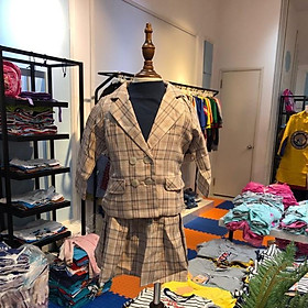 Bộ vest bé gái size 2-7T. Cho bạn từ 12kg đến 25kg