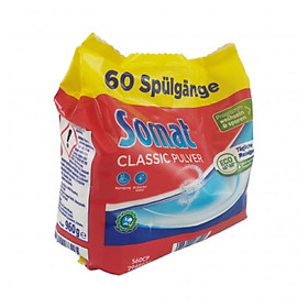 Bột rửa ly- bát Somat Clasic 960 g - Đức + 1 cục xà bông Coast của Mỹ