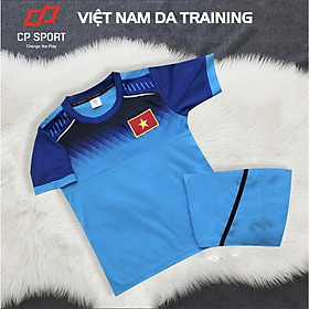 Bộ đồ đá banh trẻ em CPSports Việt Nam Training (Xanh dương)