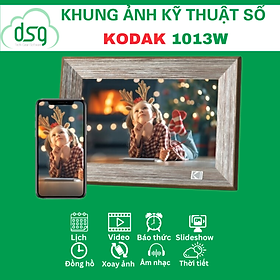 Khung ảnh KODAK chuyển động kỹ thuật số Wifi RCF-1013W, màn hình 10 inch, độ phân giải 1280x800 pixels