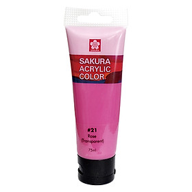 Cá Chép - Màu Acrylic - 20ML - ROSE - XAC20#21