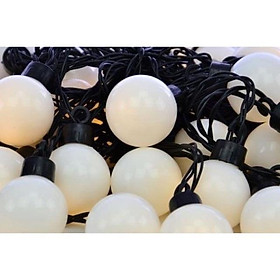 Đèn cherry ball bóng to 4cm 4m 20 bóng trang trí ngoài trời