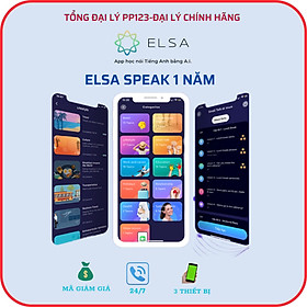 Hình ảnh ELSA Speak Pro 1 năm- Phần mềm tiếng Anh Online chất lượng cao