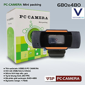 Mua WEBCAM KẸP PC-CAMERA 480p/720p